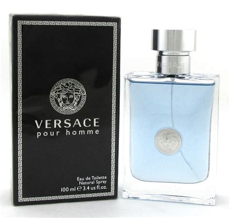 versace pour homme for men - 3.4 fl oz|Versace 3.4 oz cologne.